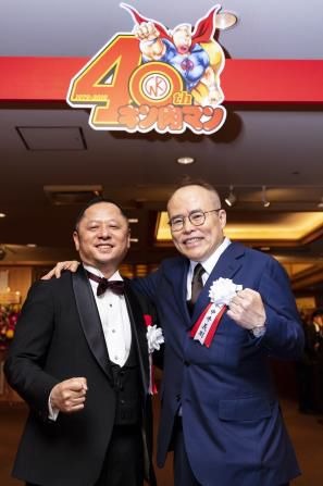 『キン肉マン』40周年パーティでの様子　撮影／榊智朗智朗