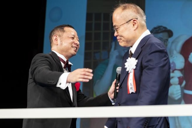 『キン肉マン』40周年パーティでの様子　撮影／榊智朗