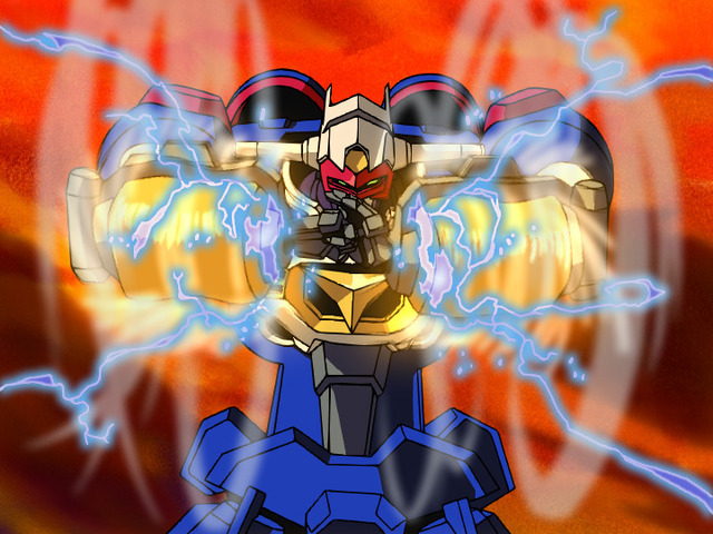 『GEAR 戦士電童』場面カット（C）サンライズ