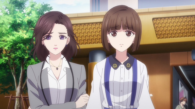 『恋とプロデューサー～EVOL×LOVE～』第1話先行カット（C）恋とプロデューサー/Paper Pictures/MAPPA