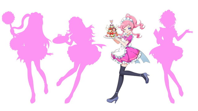 「プリティーシリーズ10周年×プリズムストーンカフェ」第1弾ビジュアル（C）Ｔ－ＡＲＴＳ/ syn Sophia / テレビ東京/ PSプロジェクト