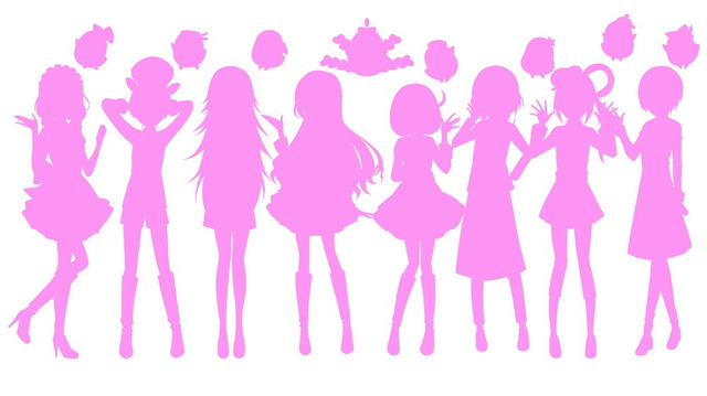 「プリティーシリーズ10周年×プリズムストーンカフェ」第3弾ビジュアル（C）Ｔ－ＡＲＴＳ/ syn Sophia / テレビ東京/ PSプロジェクト