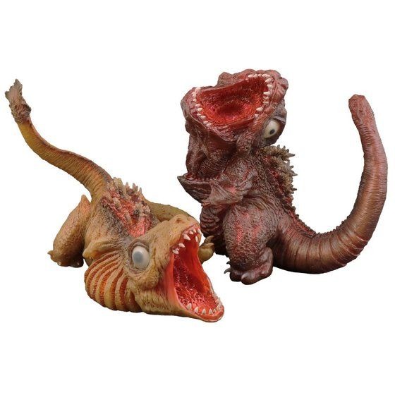 「デフォリアル ゴジラ(2016) 第2形態・第3形態 クリアVer.セット」13,200円（税込）（C） TOHO CO., LTD.