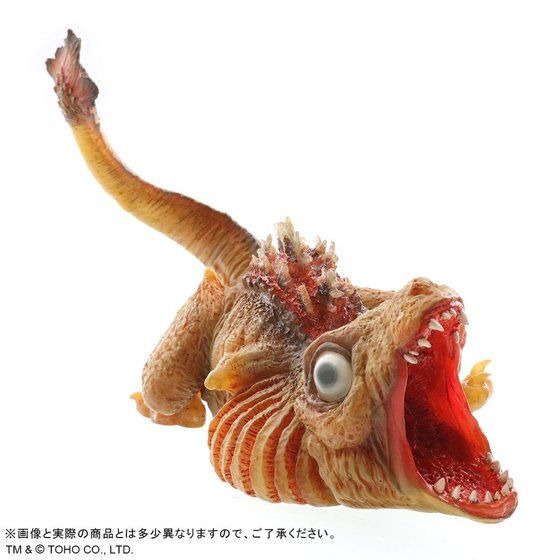 「デフォリアル ゴジラ(2016) 第2形態・第3形態 クリアVer.セット」13,200円（税込）（C） TOHO CO., LTD.