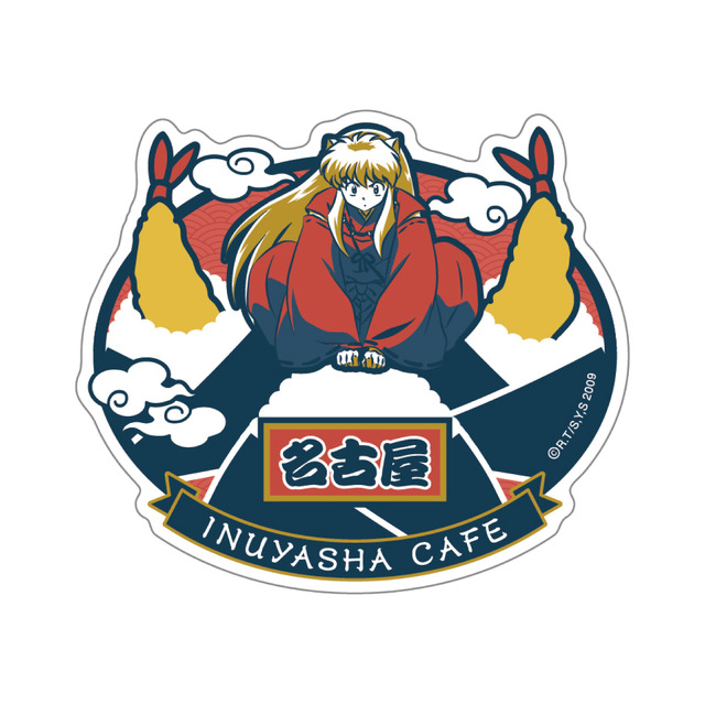 ご当地ビッグダイカットステッカー 各500円（C）高橋留美子／小学館・読売テレビ・サンライズ2009