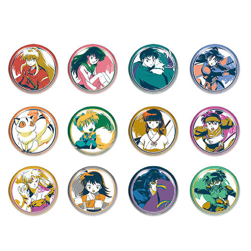 丸型缶バッジ（ランダム12種）（C）高橋留美子／小学館・読売テレビ・サンライズ2009400円