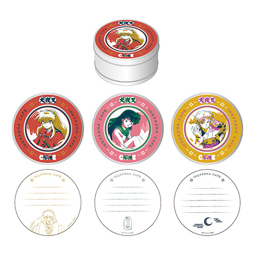 マグネット付缶メモ 犬夜叉・かごめ・殺生丸 各800円（C）高橋留美子／小学館・読売テレビ・サンライズ2009