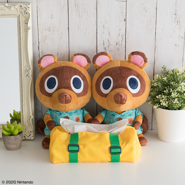 A賞：つぶきち＆まめきちのティッシュケース(C) 2020 Nintendo