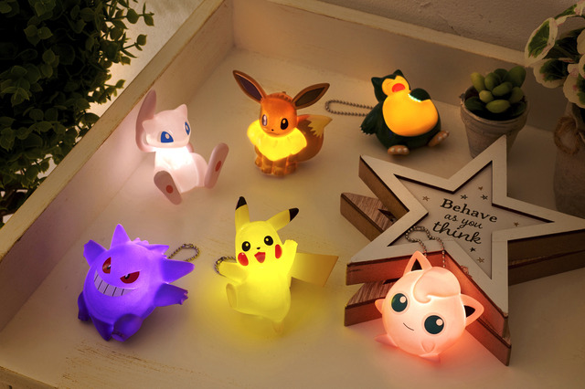 「ポケットモンスターライティングマスコット」各800円（税別）（C）Nintendo・Creatures・GAME FREAK・TV Tokyo・ShoPro・JR Kikaku（C）Pokemon