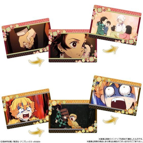 「鬼滅の刃 名場面回顧カードチョコスナック2（10個入）」1,980円（税込）（C）吾峠呼世晴／集英社・アニプレックス・ufotable