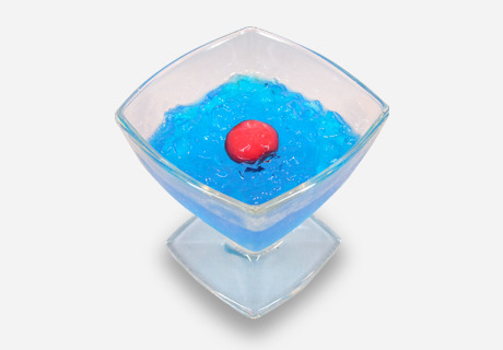 「エヴァンゲリオン京都基地」第6使徒粉砕ゼリー　税込600円（C）カラー