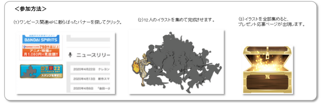 「ワンピースの日 デジタルスタンプラリー」（C）尾田栄一郎／集英社・フジテレビ・東映アニメーション