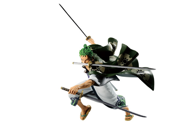 「一番くじ ワンピース FULL FORCE」B賞 ゾロ十郎 full blow フィギュア（C）尾田栄一郎／集英社・フジテレビ・東映アニメーション