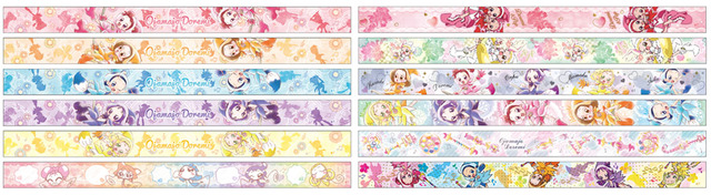 「おジャ魔女どれみ マスキングテープコレクション12種」450円（税抜）（C）東映アニメーション