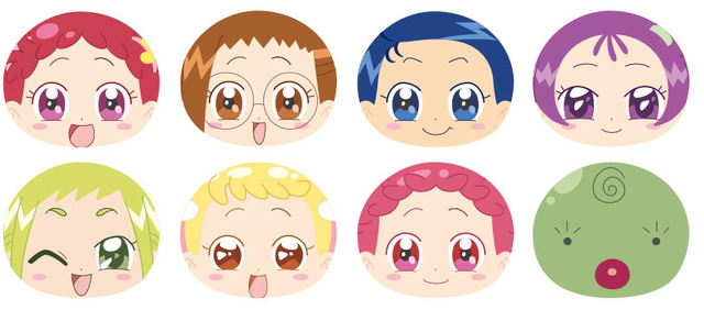 「おジャ魔女どれみ おまんじゅうにぎにぎマスコット8種」600円（税抜）（C）東映アニメーション