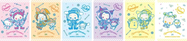 「おジャ魔女どれみ×サンリオキャラクターズ」ペア一覧（C）東映アニメーション（C）1976,1996,1998,2001,2005,2020 SANRIO CO., LTD.