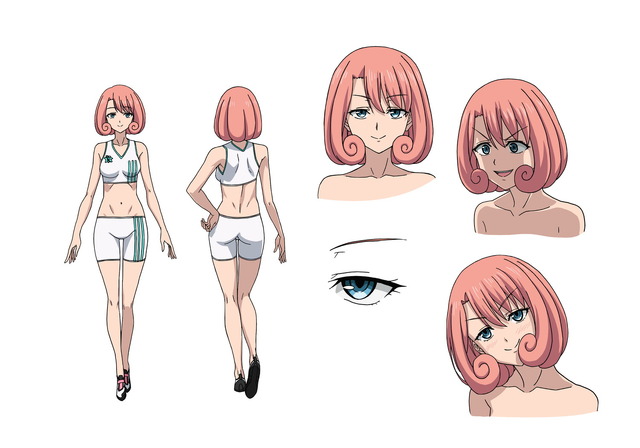 『いわかける！』大場久怜亜（C）石坂リューダイ・サイコミ / 花宮女子クライミング部応援団