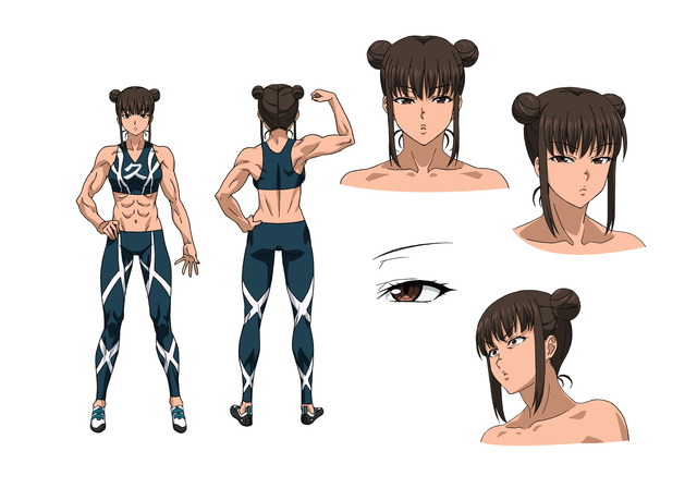 『いわかける！』熊谷千草（C）石坂リューダイ・サイコミ / 花宮女子クライミング部応援団