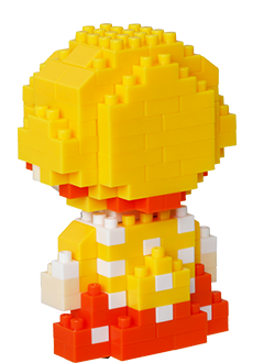 「鬼滅の刃 nanoblock（R） ＜我妻善逸＞」1,700円（税抜）（C）吾峠呼世晴／集英社・アニプレックス・ufotable（C）KAWADA2020