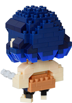 「鬼滅の刃 nanoblock（R） ＜嘴平伊之助＞」1,700円（税抜）（C）吾峠呼世晴／集英社・アニプレックス・ufotable（C）KAWADA2020