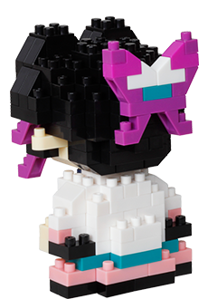 「鬼滅の刃 nanoblock（R） ＜胡蝶しのぶ＞」1,700円（税抜）（C）吾峠呼世晴／集英社・アニプレックス・ufotable（C）KAWADA2020