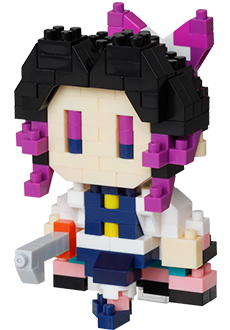 「鬼滅の刃 nanoblock（R） ＜胡蝶しのぶ＞」1,700円（税抜）（C）吾峠呼世晴／集英社・アニプレックス・ufotable（C）KAWADA2020