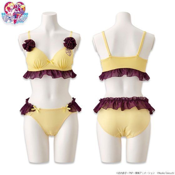 「美少女戦士セーラームーン　おやすみ用ブラ＆ショーツセット　ルナ（かぐや姫の恋人Ver.)モデル」5,940円（税込）(C)Naoko Takeuchi (C)武内直子・PNP・東映アニメーション