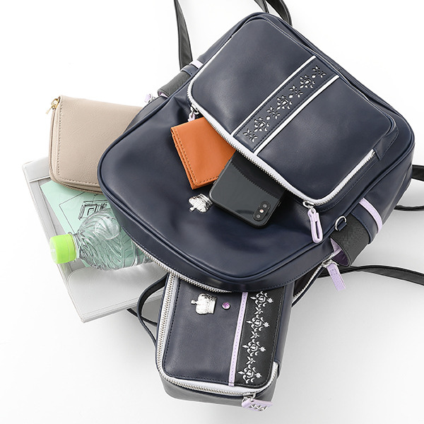 『劇場版うたの☆プリンスさまっ♪ マジLOVEキングダム』コラボレーションリュック・財布・ポーチ（全54種）リュック／各13,800円(税別) 財布／各10,800円(税別)ポーチ／各6,000円(税別)（C）UTA☆PRI-MOVIE PROJECT