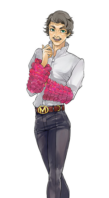 茂成秀吾　(モナ・スタースクール塾長)    CV.津田健次郎(C)Sui Ishida／BROCCOLI