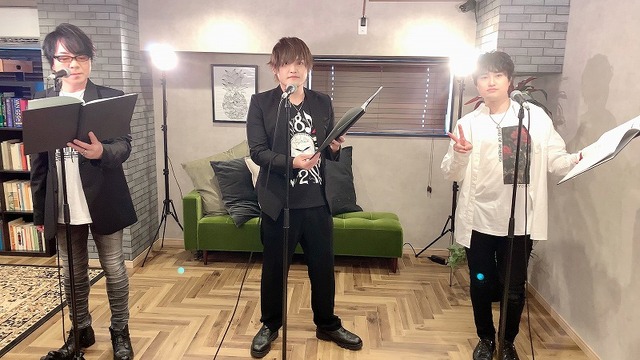 『速水奨＆野津山幸宏の今日、何読む？』場面カット