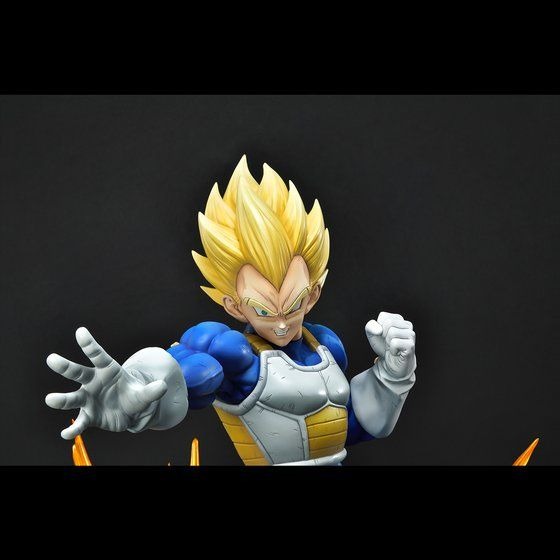 「PRIME1STUDIO×MegaHouse メガプレミアムマスターライン ドラゴンボールZ ベジータ（超サイヤ人）DX」162,800円（税込）（C）バードスタジオ/集英社・東映アニメーション