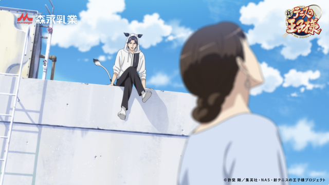 Miloha新CM「オレ様に、甘えちゃいな。（新テニスの王子様 跡部景吾）」篇（C）許斐 剛／集英社・NAS・新テニスの王子様プロジェクト