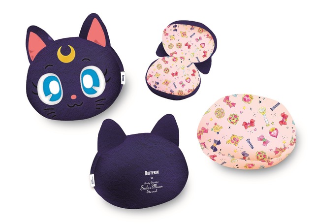 バファリン×劇場版『美少女戦士セーラームーン Eternal』コラボキャンペーン「ルナ リバーシブルクッション」（C）Naoko Takeuchi（C）武内直子・PNP／劇場版「美少女戦士セーラームーン Eternal」製作委員会