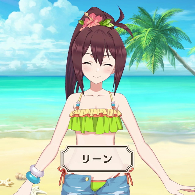 「『このファン』水着コンテスト -2020-」リーン（C）2019 暁なつめ・三嶋くろね／KADOKAWA／映画このすば製作委員会（C）Sumzap, Inc.