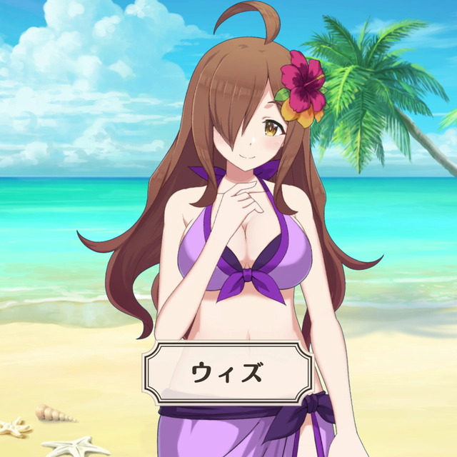 「『このファン』水着コンテスト -2020-」ウィズ（C）2019 暁なつめ・三嶋くろね／KADOKAWA／映画このすば製作委員会（C）Sumzap, Inc.