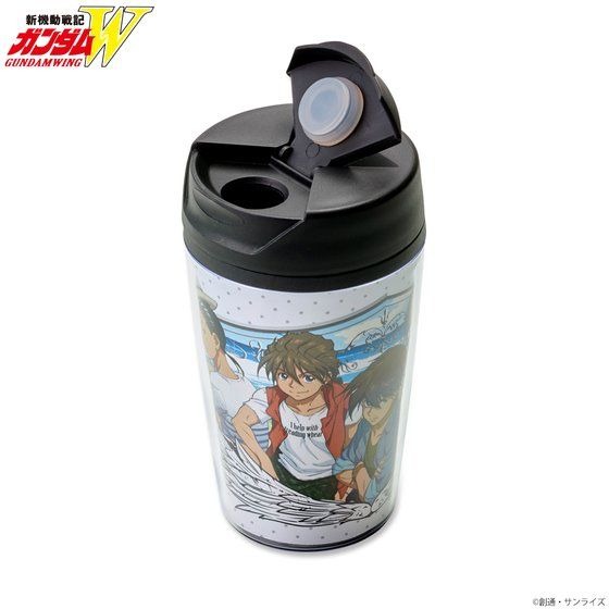 「新機動戦記ガンダムW サマーファッションイラストアイテム タンブラー」1,650円（税込）（C）創通・サンライズ