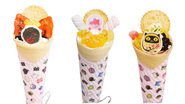 SHOW BY ROCK!!クレープ（3種）各690円（税込）（C）'12,'20 SANRIO SP-M著作 （株）サンリオ