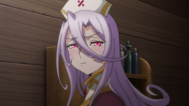 第5話「捻挫のケンタウロス」先行場面カット（C）折口良乃・Zトン／集英社・リンドヴルム医師会