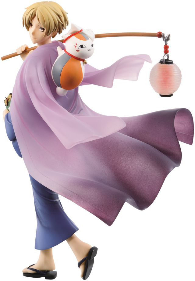 A賞：夏目貴志＆ニャンコ先生フィギュア・1回650円（税込）（C）緑川ゆき・白泉社／「夏目友人帳」製作委員会