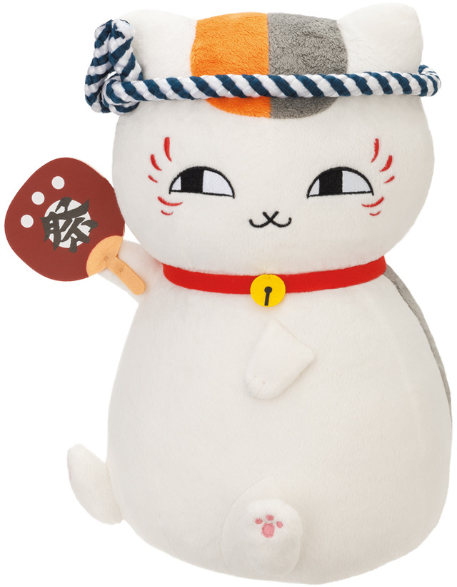 C賞：はちまきニャンコ先生ぬいぐるみ・1回650円（税込）（C）緑川ゆき・白泉社／「夏目友人帳」製作委員会