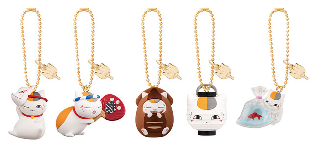 G賞：お祭りニャンコ先生チャーム・1回650円（税込）（C）緑川ゆき・白泉社／「夏目友人帳」製作委員会