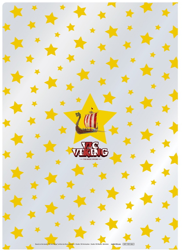 『小さなバイキング ビッケ』前売り特典クリアファイル（C）2019 Studio 100 Animation - Studio 100 Media GmbH - Belvisio