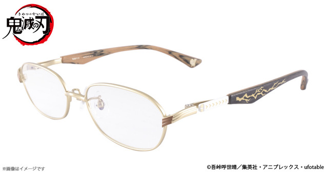 「鬼滅の刃」イメージ眼鏡 第二弾 我妻善逸 モデル15,400円(税込)(C)吾峠呼世晴／集英社・アニプレックス・ufotable