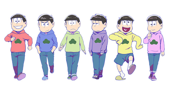『おそ松さん』第3期・パーカー設定画（C）赤塚不二夫／おそ松さん製作委員会