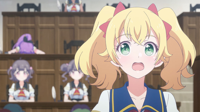 『ラピスリライツ』第7話先行カット（C）KLabGames・KADOKAWA/TEAM Lapis Re:LiGHTs