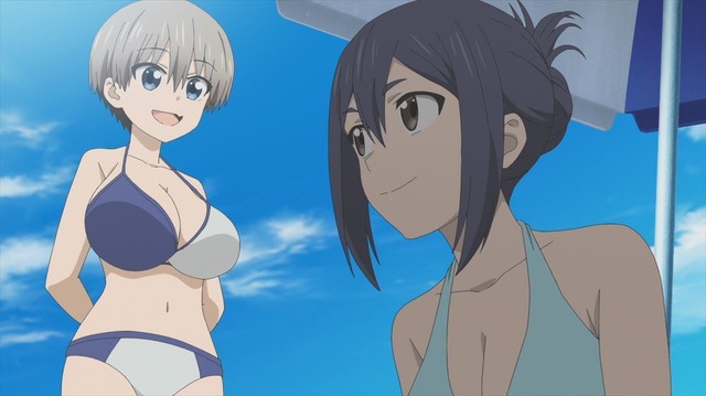 第6話「夏だ！海だ！きもだめしたい！」先行場面カット（C）2020 丈／KADOKAWA／宇崎ちゃん製作委員