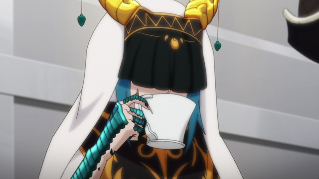 第6話「飛べないハーピー」先行場面カット（C）折口良乃・Zトン／集英社・リンドヴルム医師会