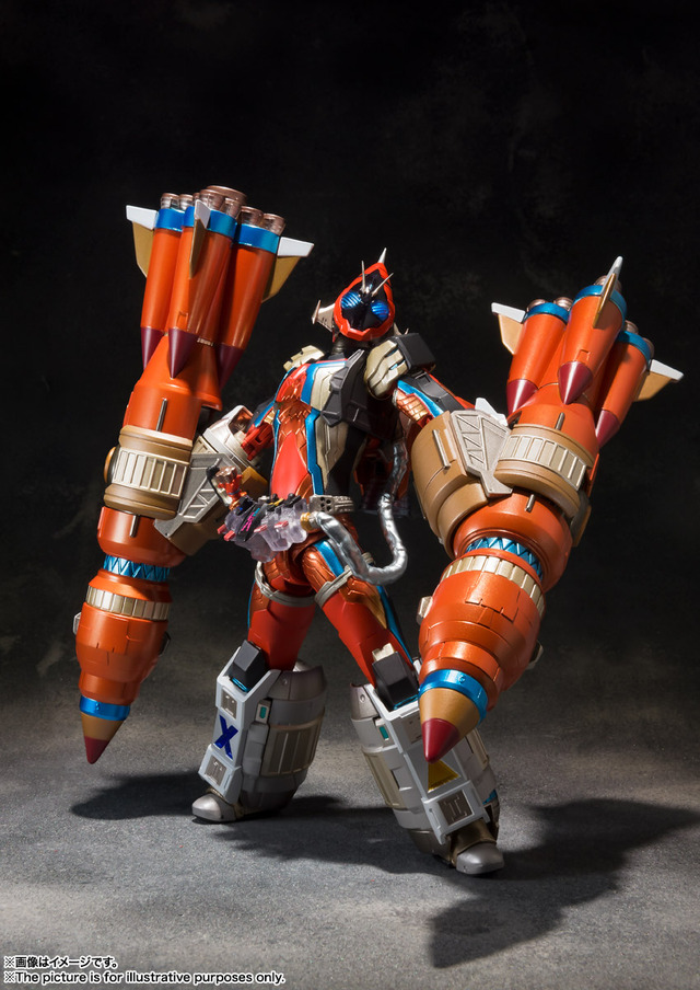 仮面ライダーフォーゼ」“ロケットステイツ”がS.I.C.でフィギュア化