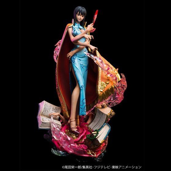 ワンピース」スリットから覗く美脚と迫力のボディライン！ 二コ・ロビンが大型フィギュアに | アニメ！アニメ！