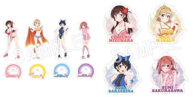 「TVアニメ『彼女、お借りします』サマーフェアinアニメイト」（C）宮島礼吏・講談社／「彼女、 お借りします」製作委員会